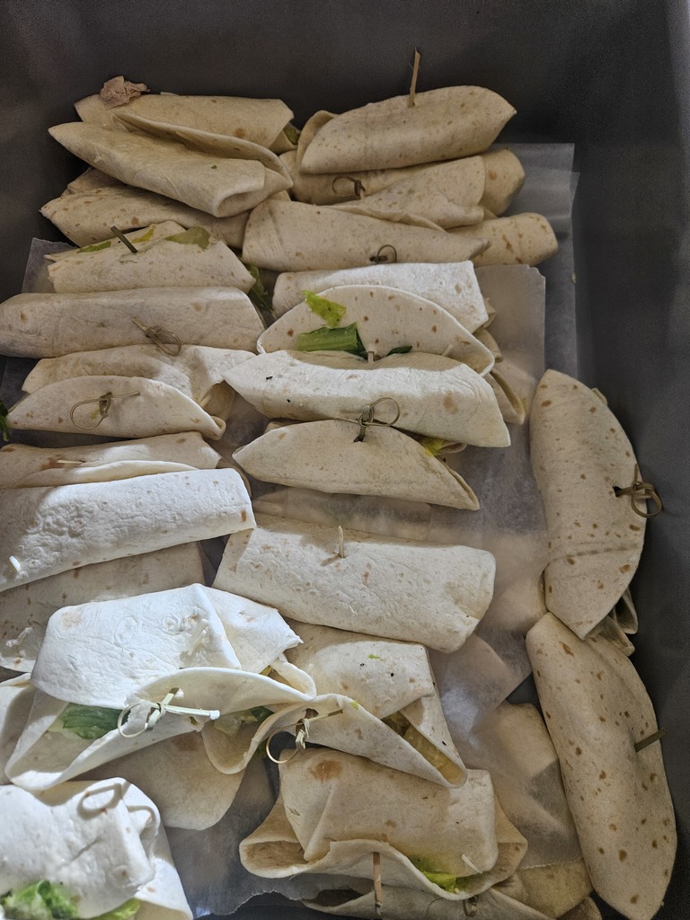 chicken tortilla wraps