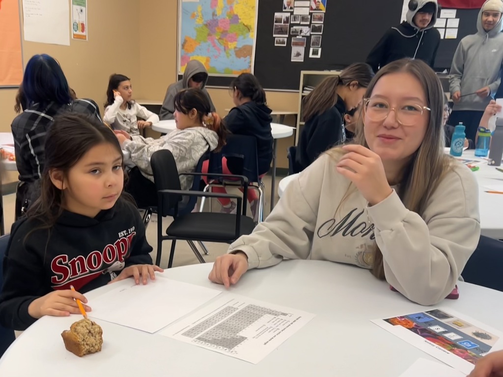 students in classroom
