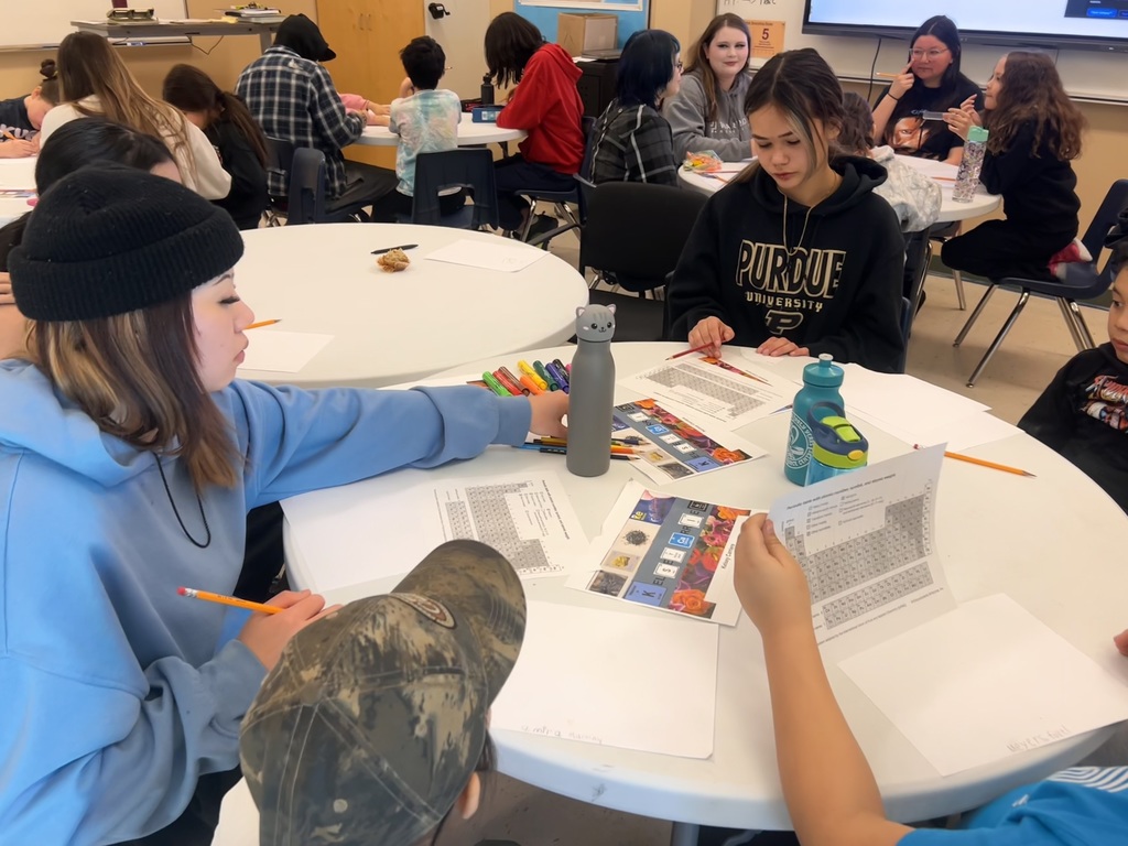 students in classroom