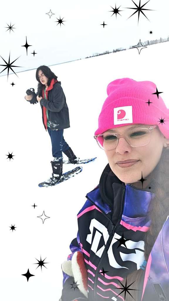 Snow shoeing