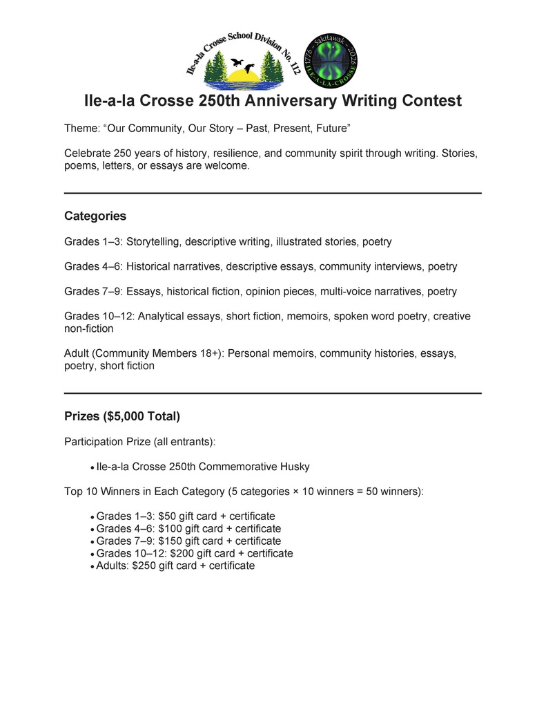 writing contest