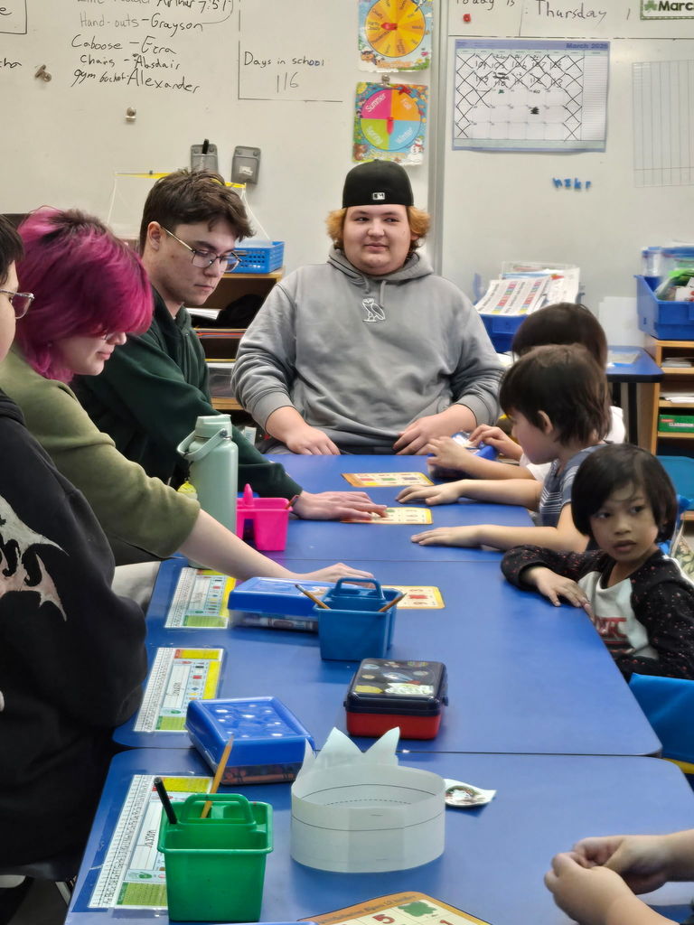 students in classroom
