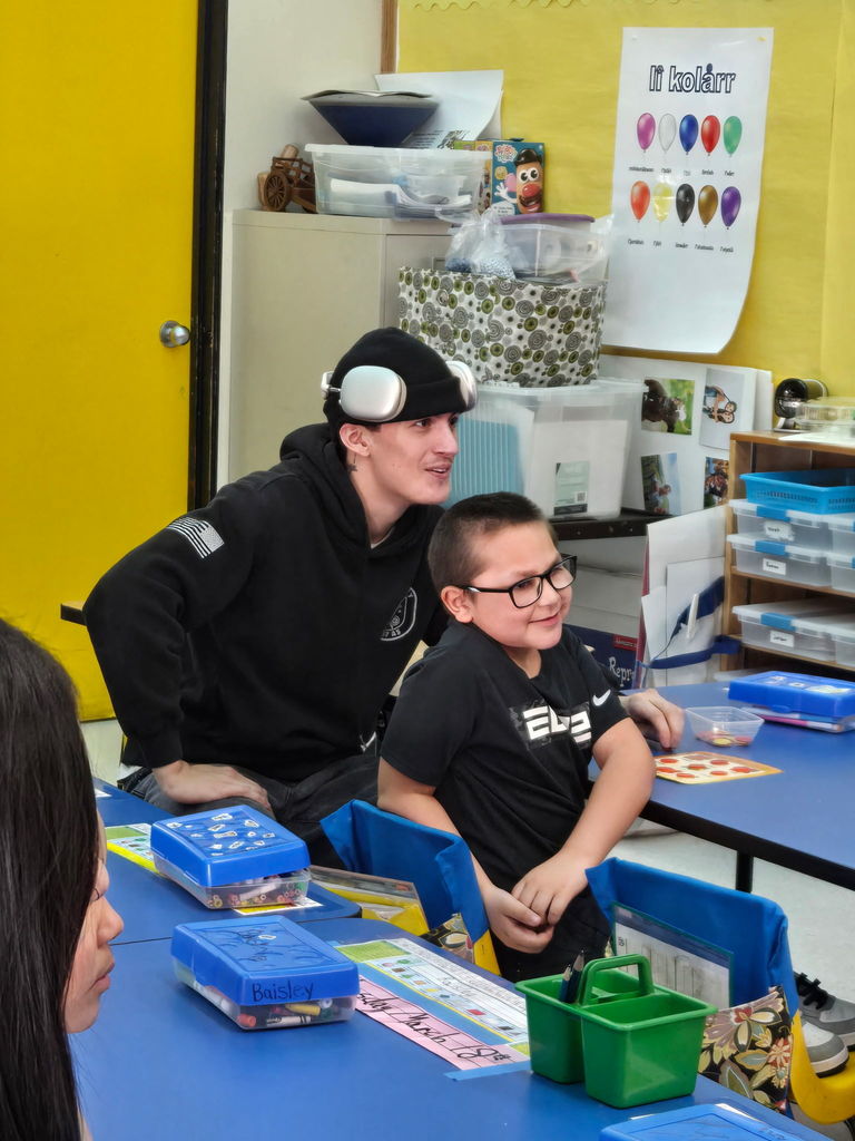students in classroom