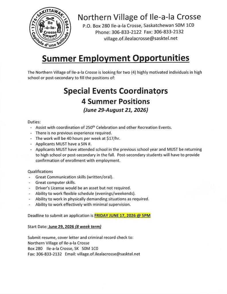student employment poster