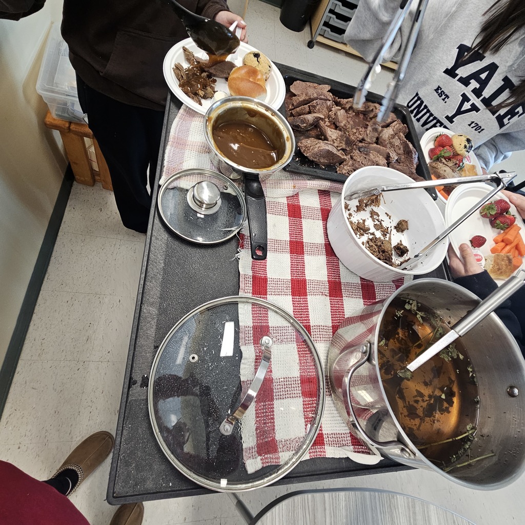 meal prepared by students