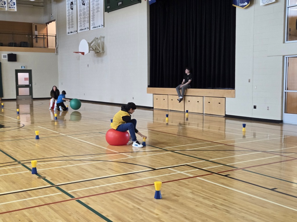 students in gym