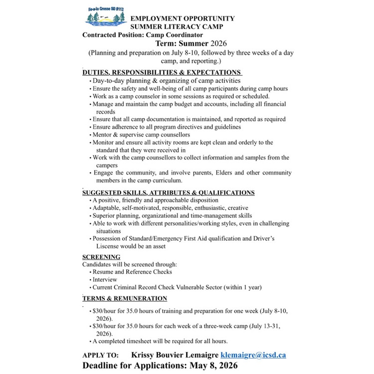 Employment Opportunity 