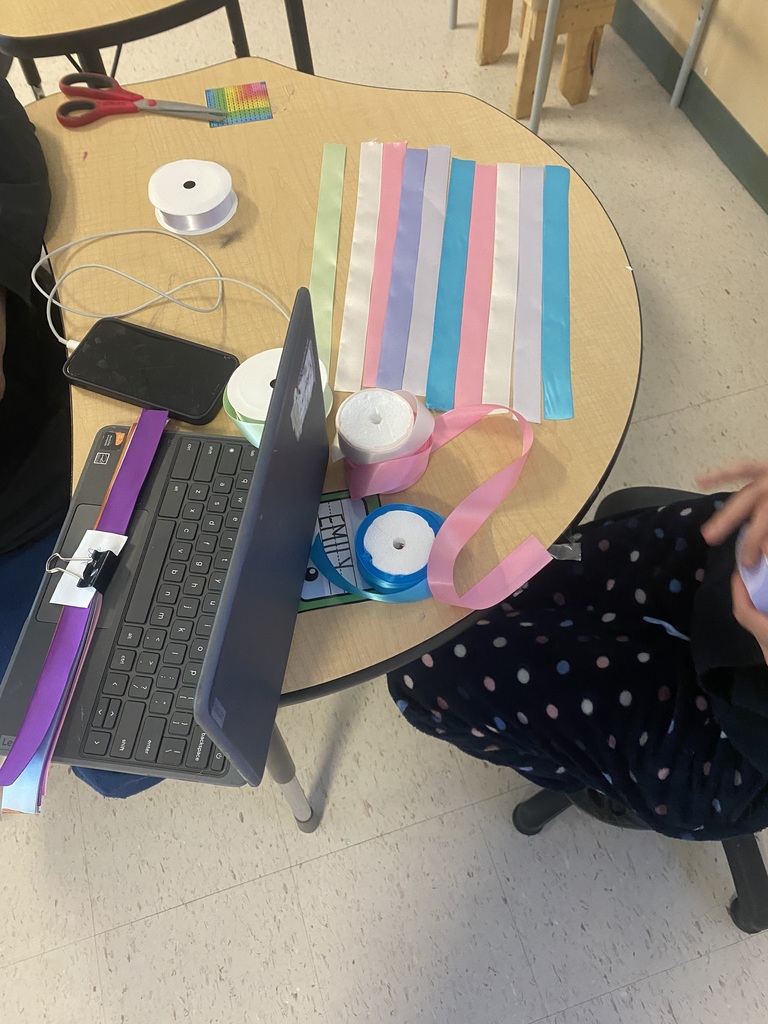 students sewing