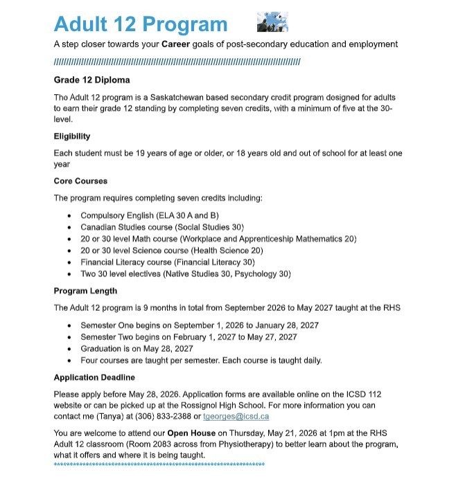 Adult 12 AD