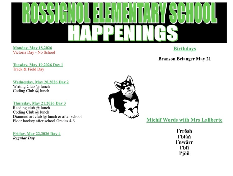 Husky Happenings