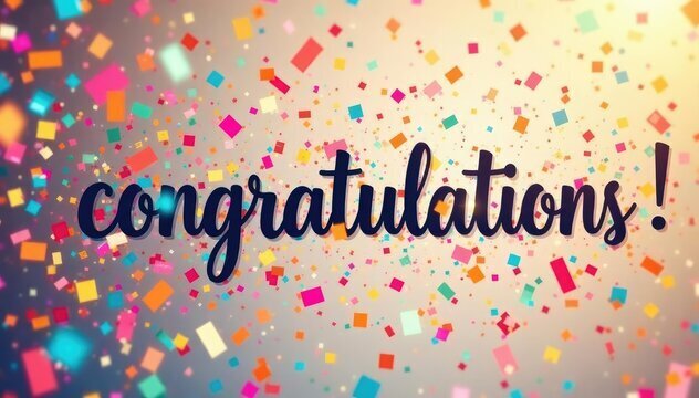 Congratulations
