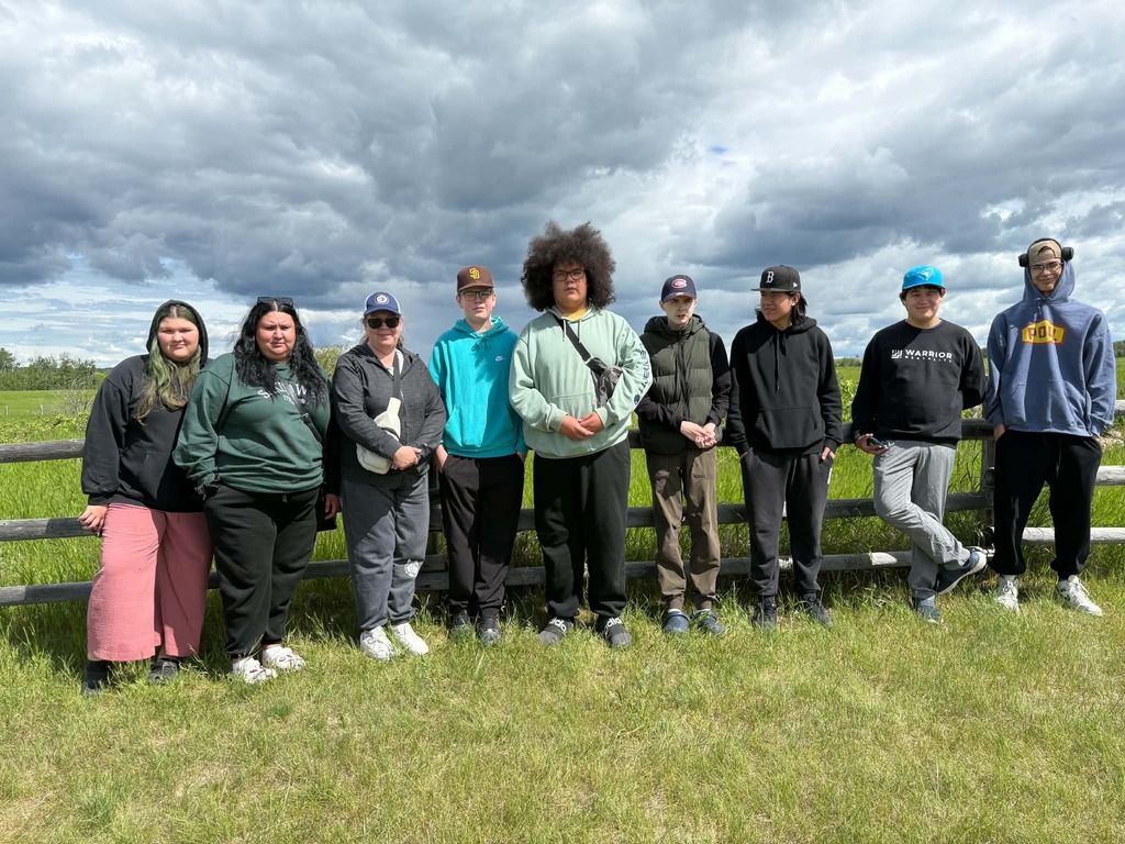 students out in the bush
