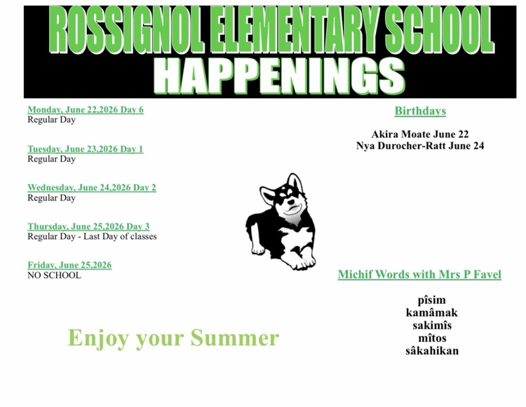Husky Happenings June 22-26