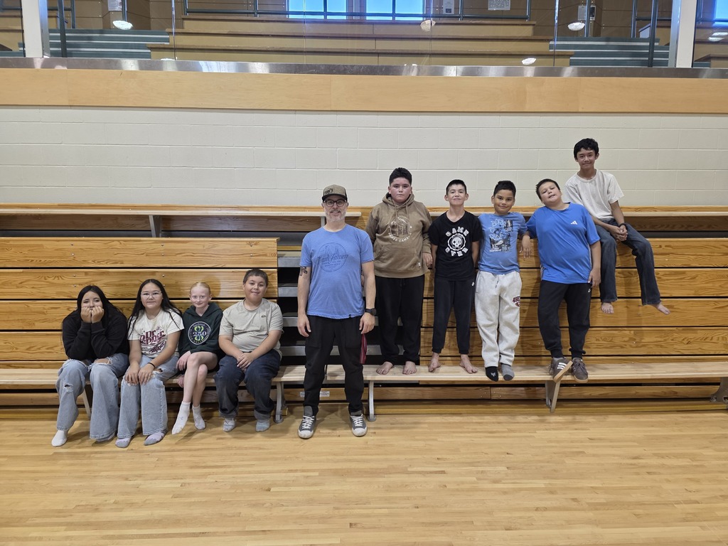students in gym
