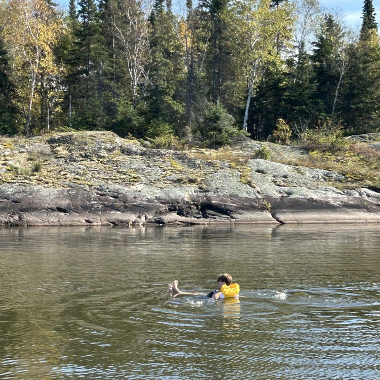 swimming