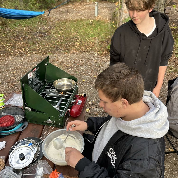 cooking outdoor