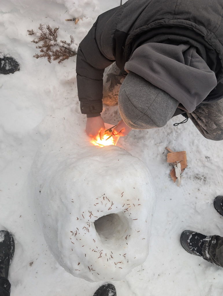 starting outdoor fire