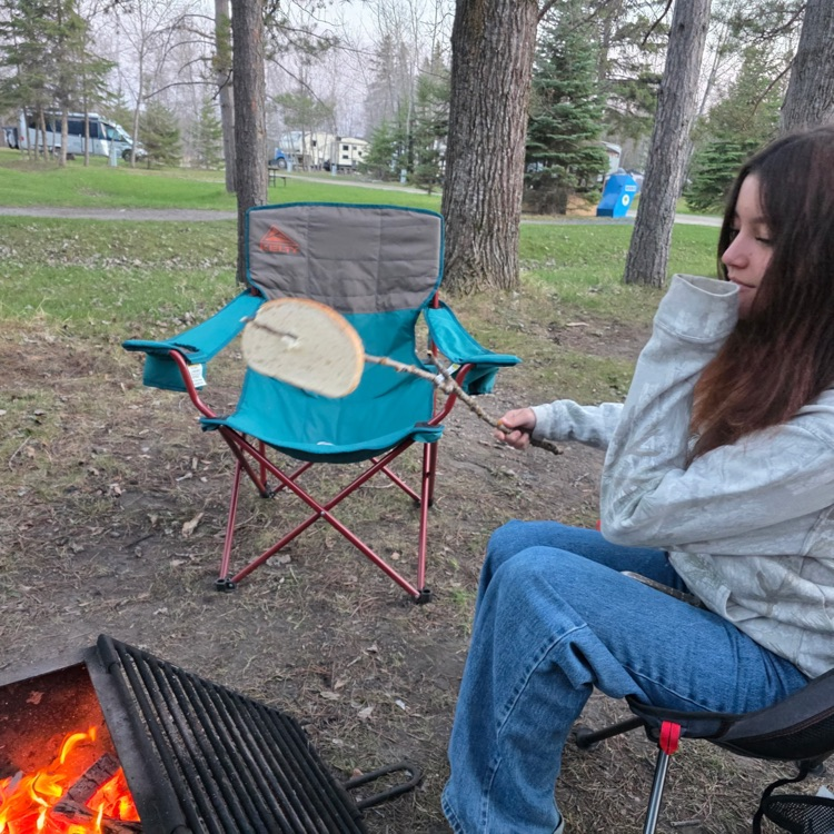 cooking at fire 