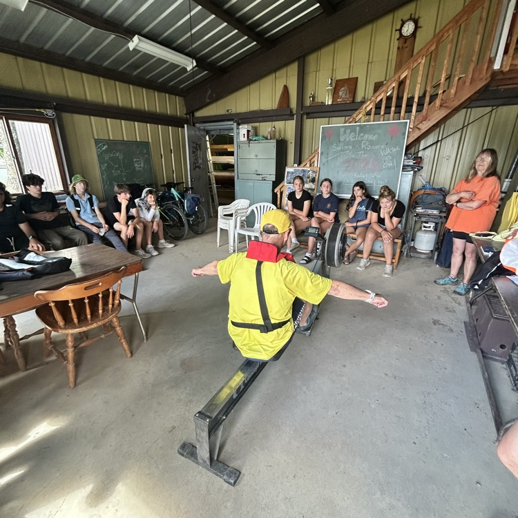 rowing 