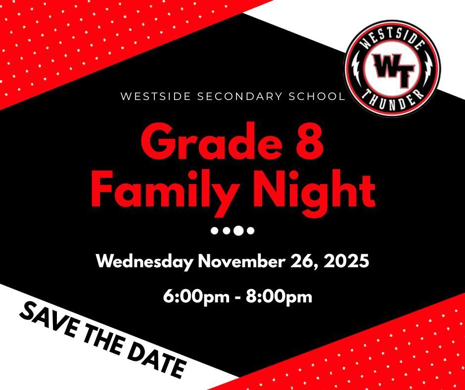 Grade 8 Family Night