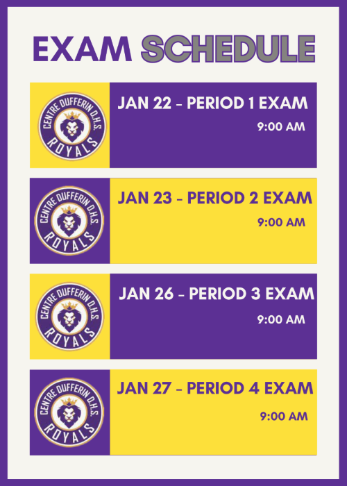 Exam Schedule