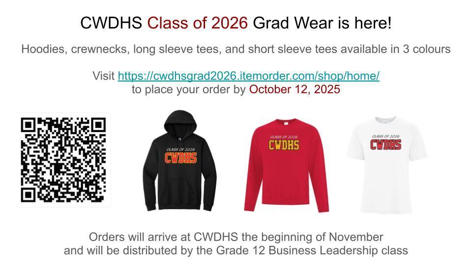 Grad wear poster