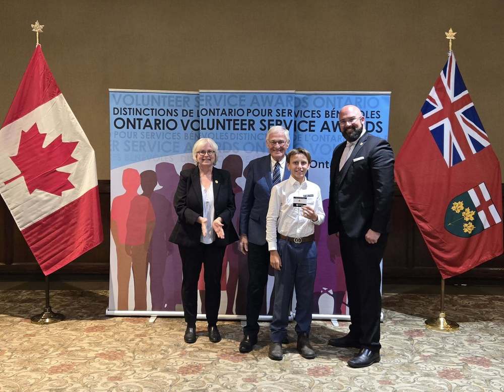 Flynn Wettlaufer volunteer award