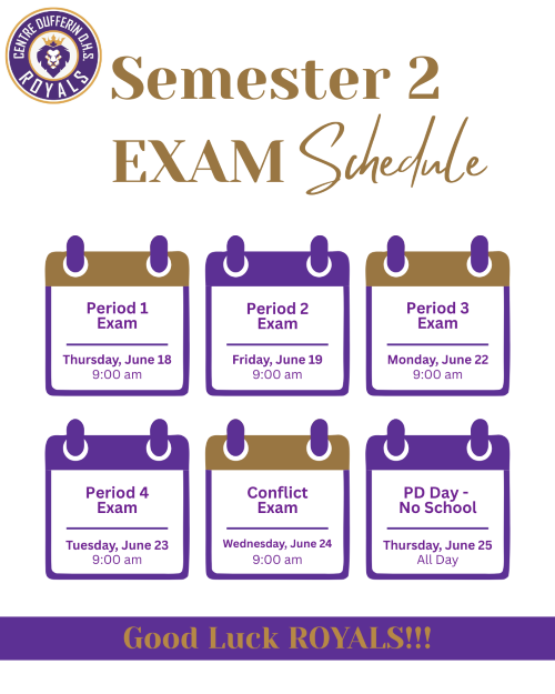 Exam Schedule