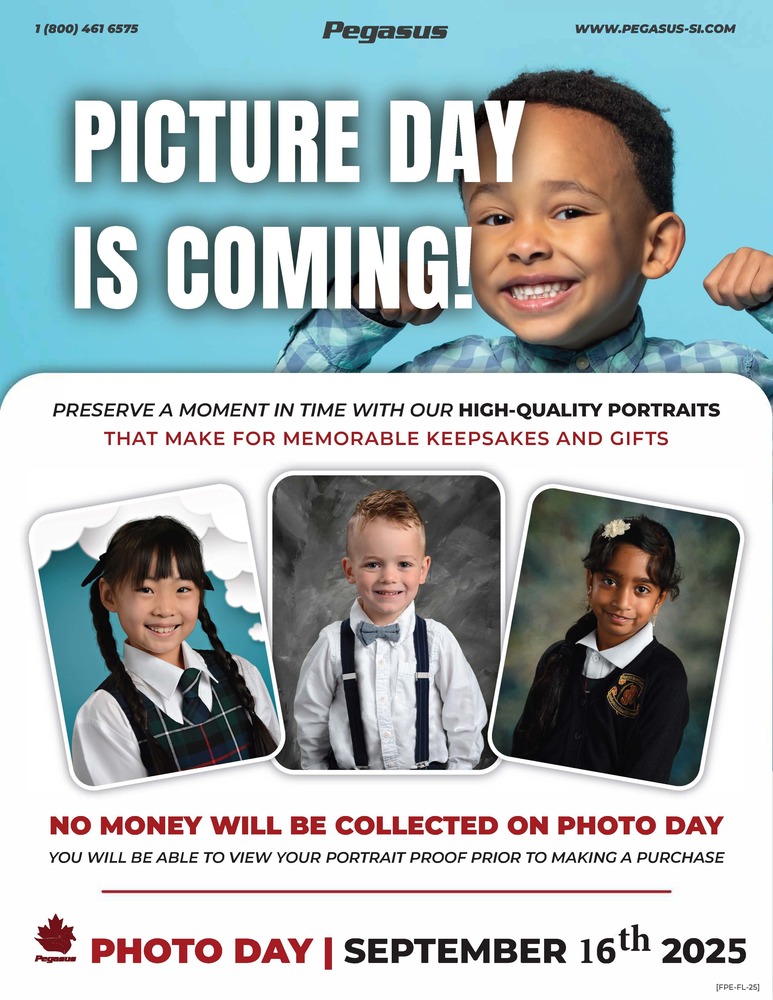 School Photo Day Flyer