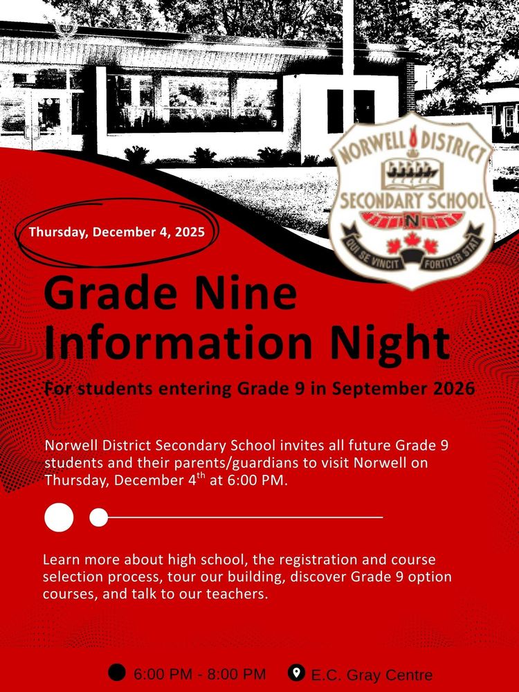 Grade 9 Information Night