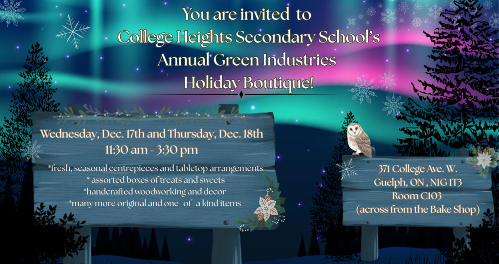 Holiday Boutique Flyer