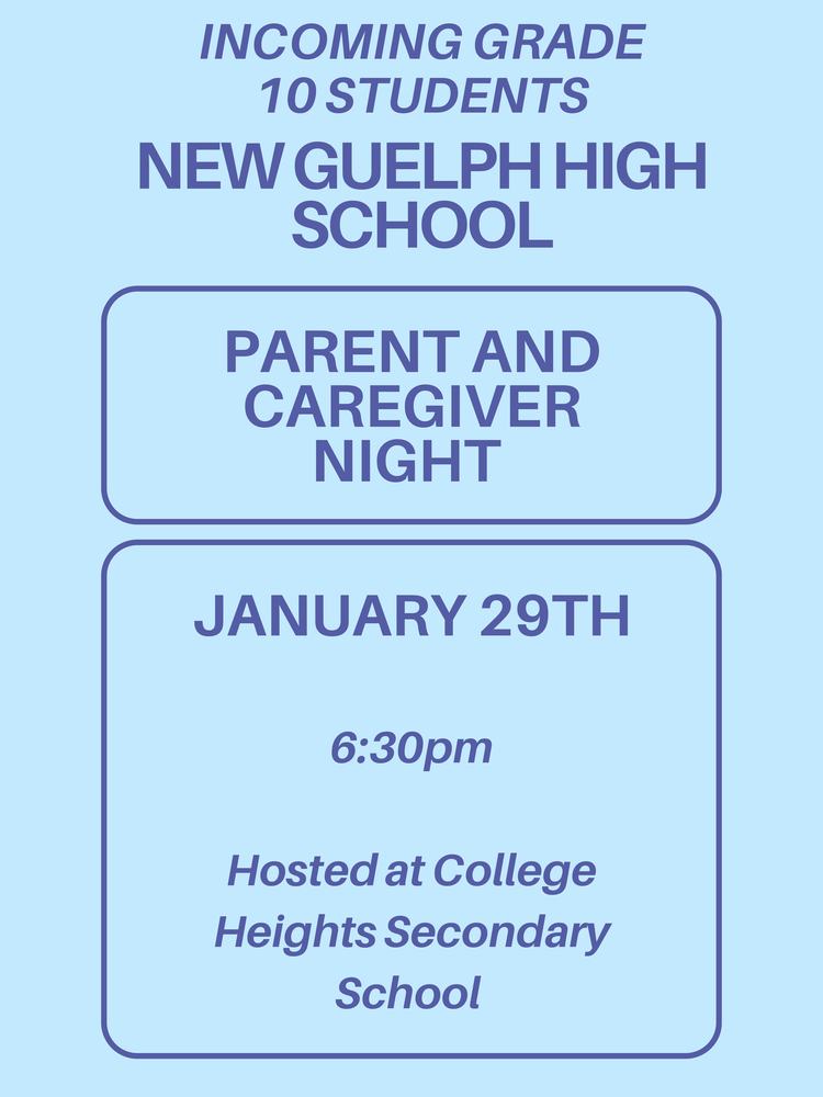 Parent and Caregiver Night