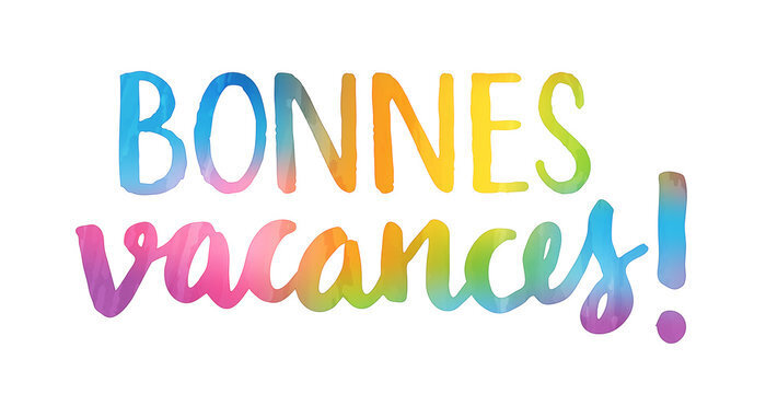 bonnes vacances