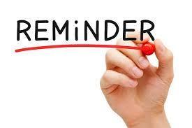 reminder