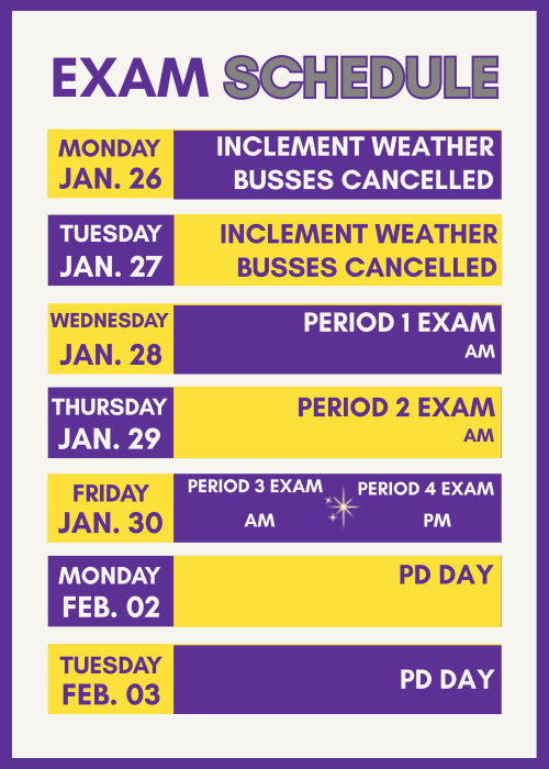 Exam Schedule