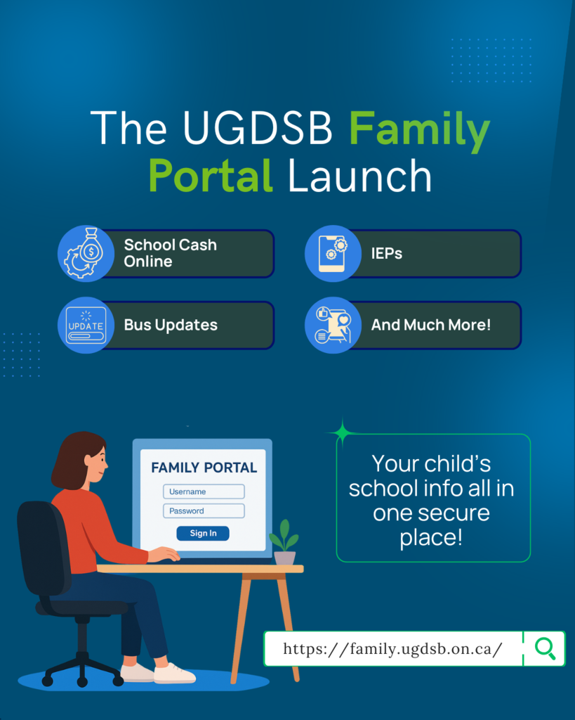 The UGDSB Family Portal Launch
