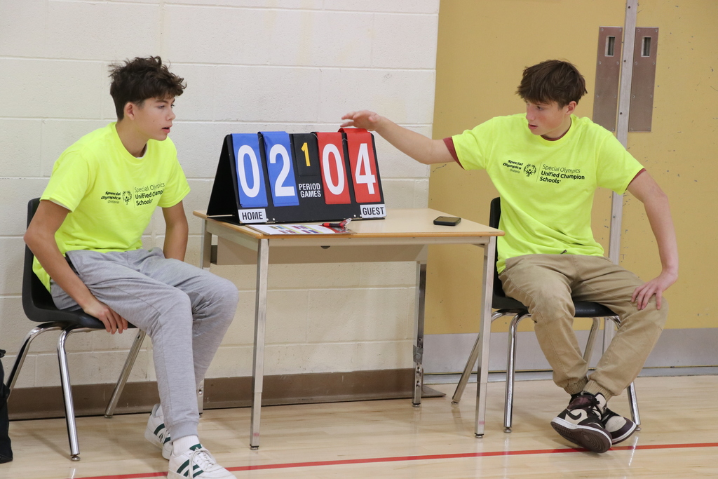 Special Olympics basketball tournament at Centre Wellington DHS on Thursday, November 30. 