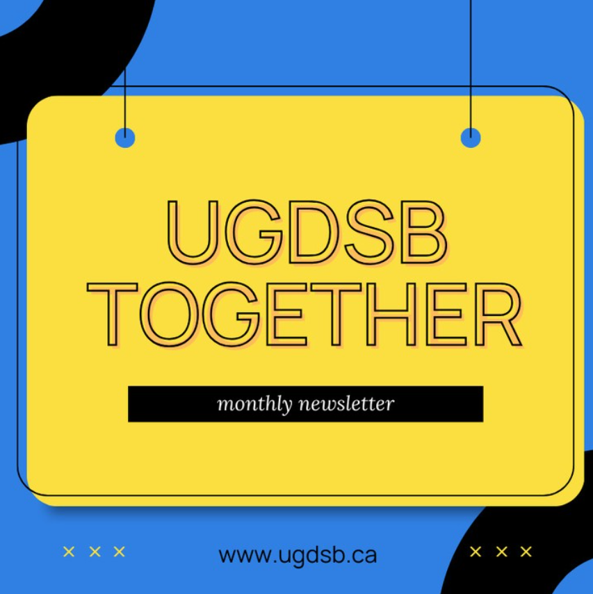 A graphic announcing the newsletter