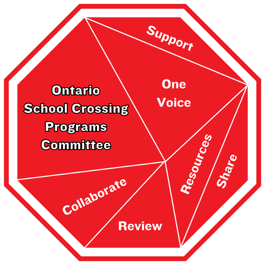 The Ontario School Crossing Programs Committee logo