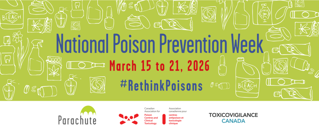 National Poison Prevention Week March 15 to 21, 2026