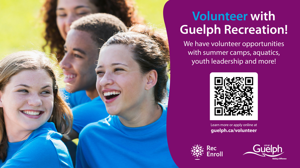 Volunteer with Guelph Recreation