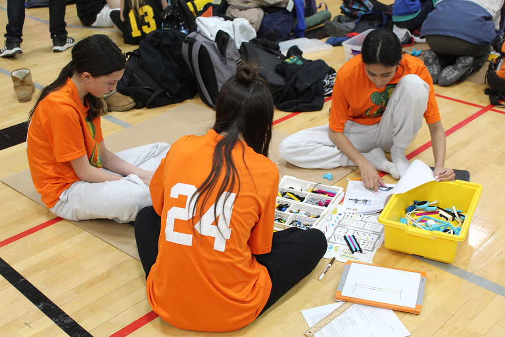 Skills students at the competition