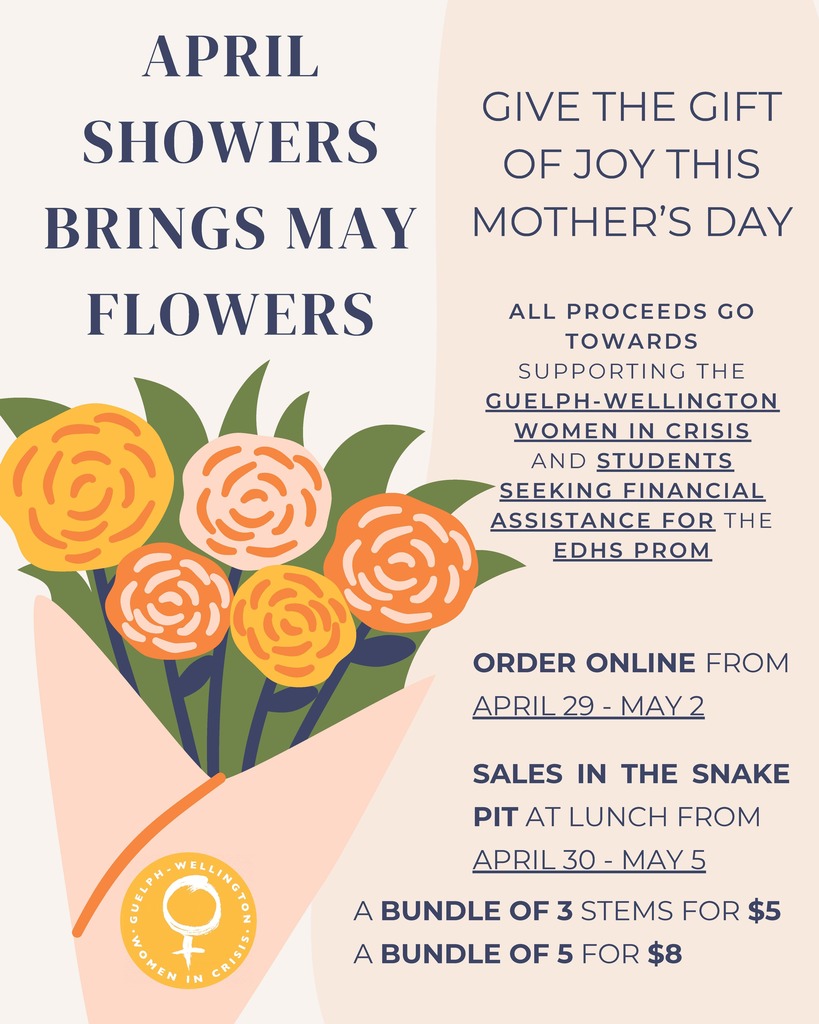 APRIL SHOWERS BRING MAY FLOWERS