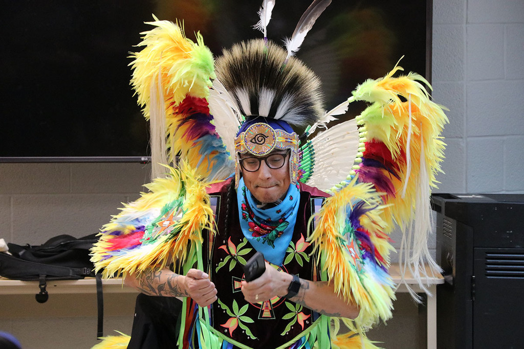 a photo of classic roots talking about music