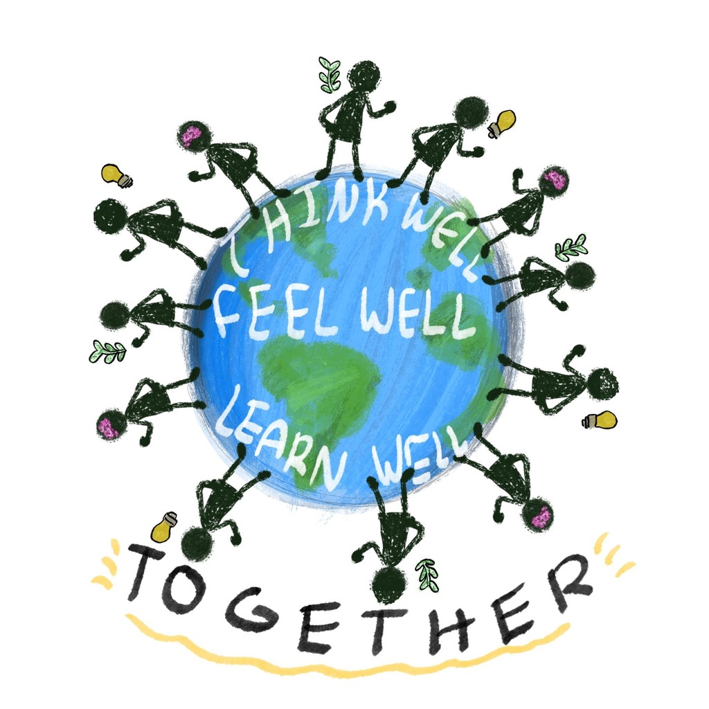 The mental health and education week logo