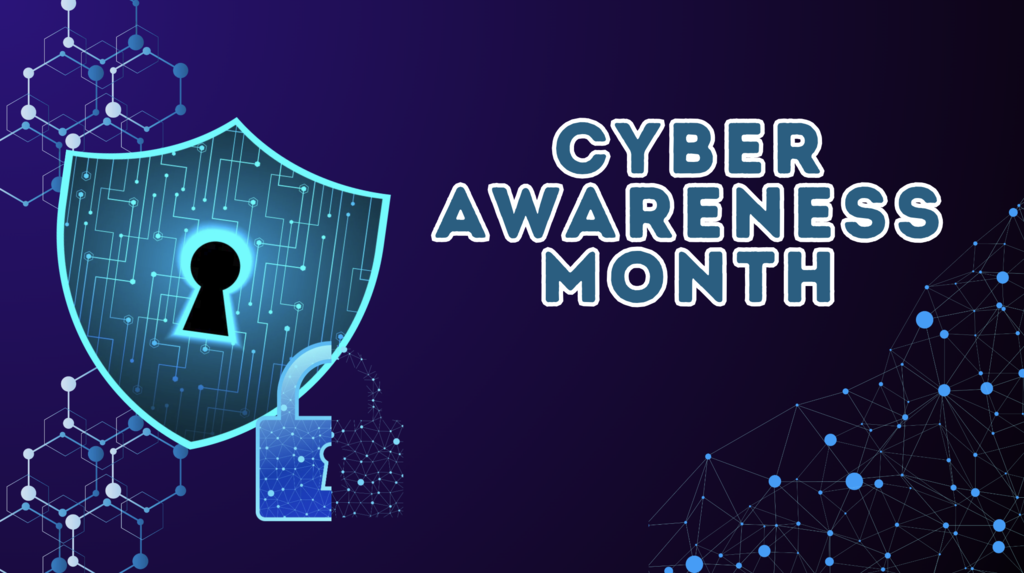 Graphic for Cyber Awareness Month