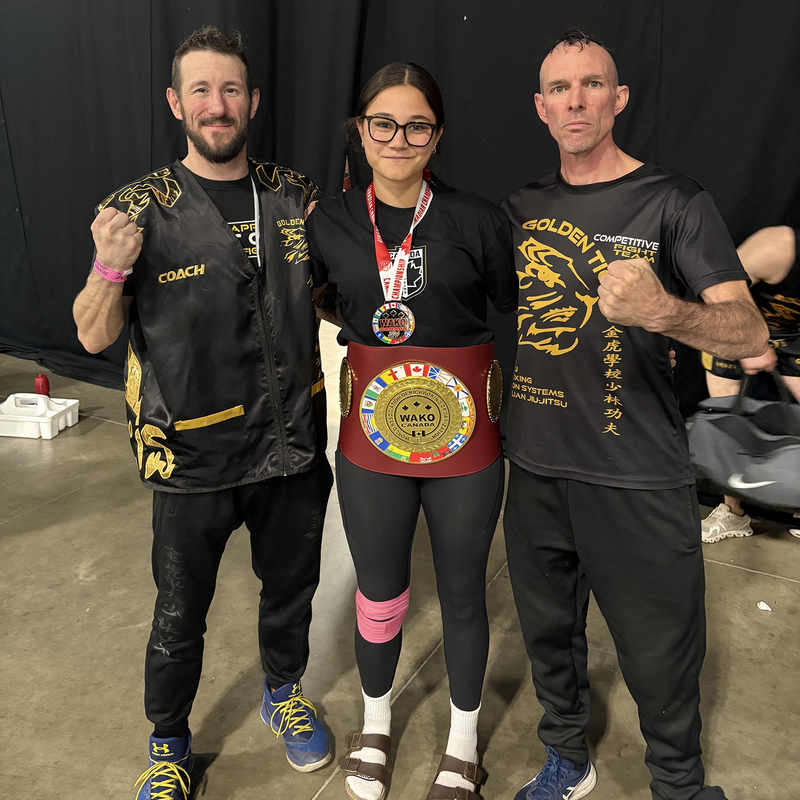 3 people pose for a photo