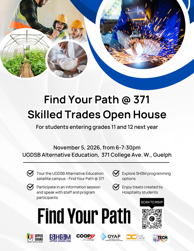 Flyer for Open House