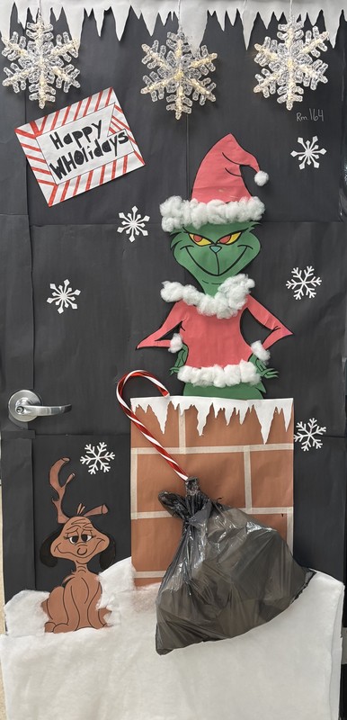 The Grinch and his dog 